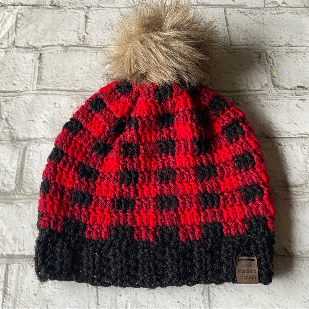 Crocheted‎ Winter Hat